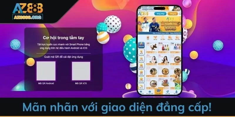 Mãn nhãn với giao diện nét căng của sân chơi đẳng cấp!